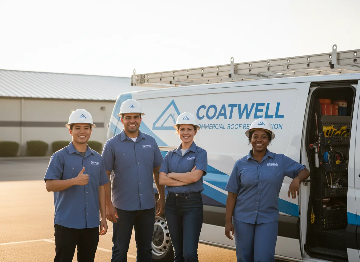 Commercial roof coating company in Brooks, CA